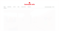 Desktop Screenshot of lorenzelliarte.com